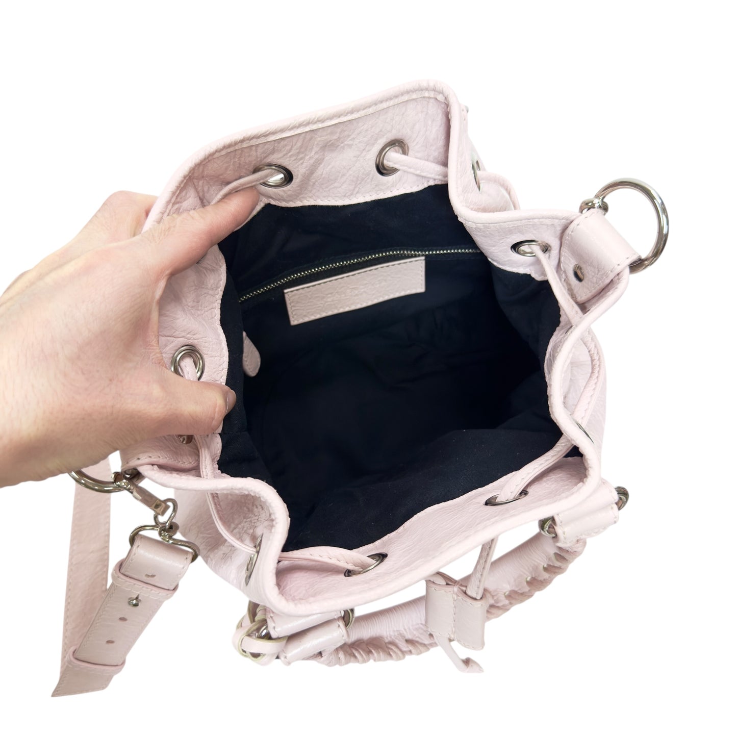 BALENCIAGA Pompon 機車 2用包