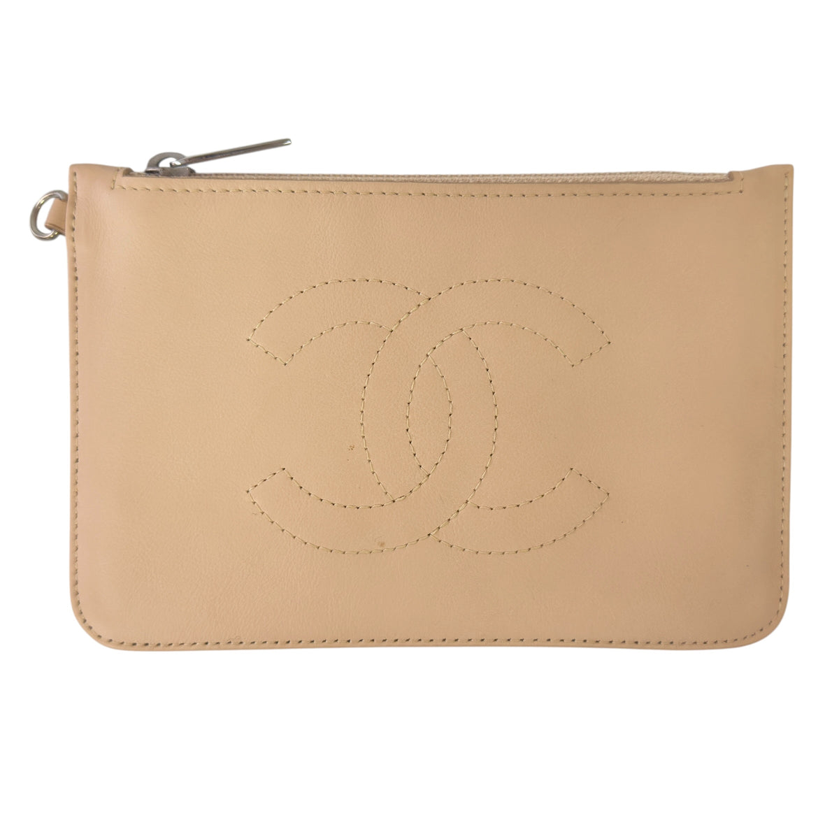 CHANEL 中古 CC 拉鏈小包
