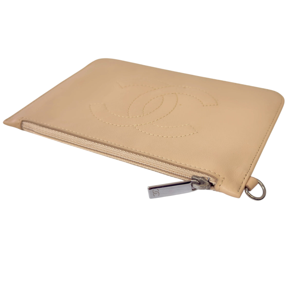 CHANEL 中古 CC 拉鏈小包