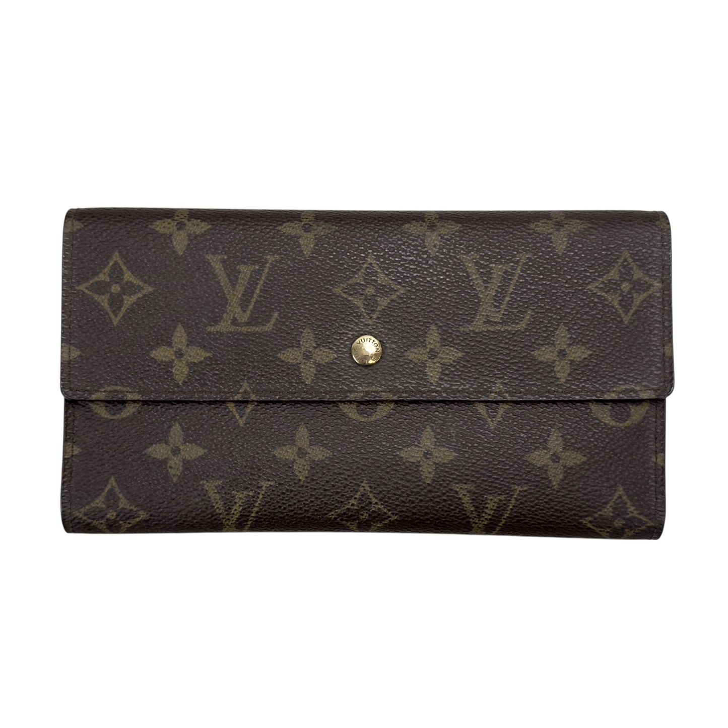 LOUIS VUITTON 老花 長銀包