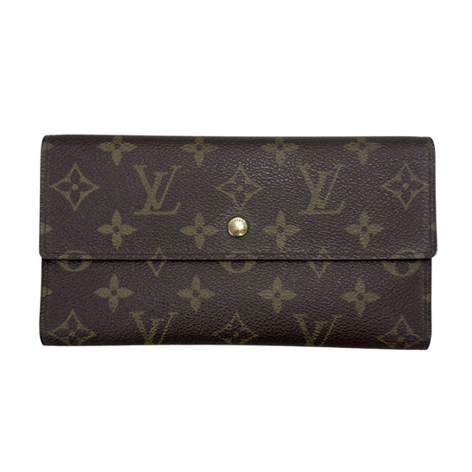 LOUIS VUITTON 老花 長銀包