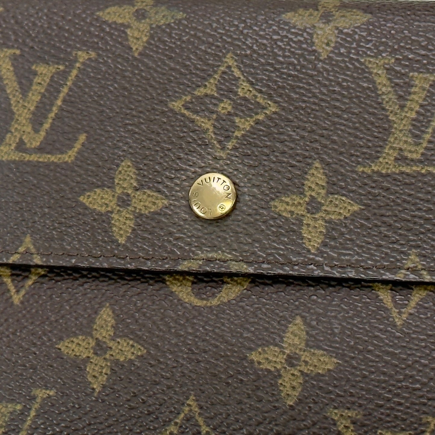 LOUIS VUITTON 老花 長銀包