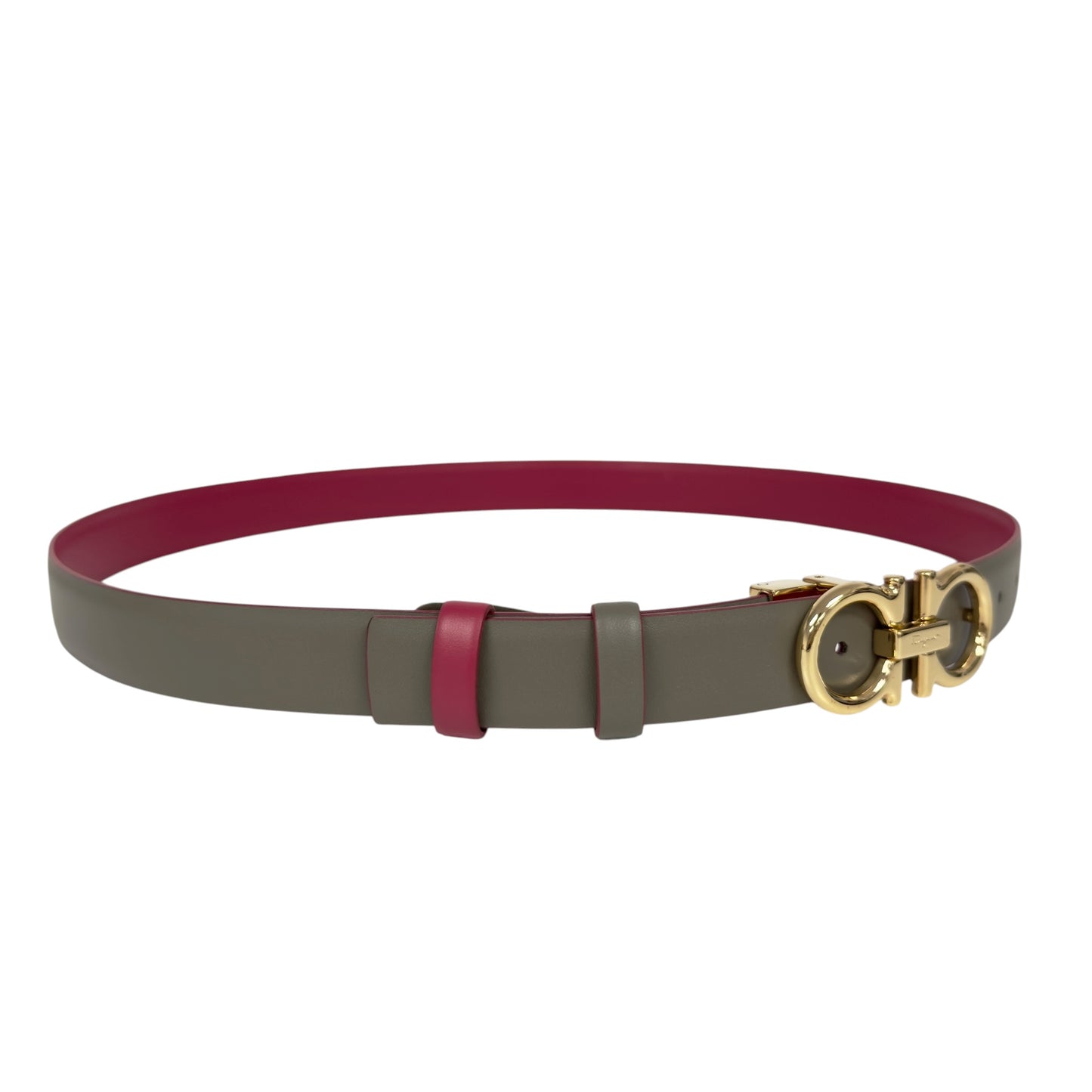 SALVATORE FERRAGAMO 雙面 腰帶 25mm