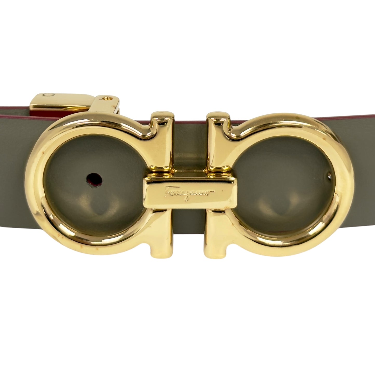 SALVATORE FERRAGAMO 雙面 腰帶 25mm