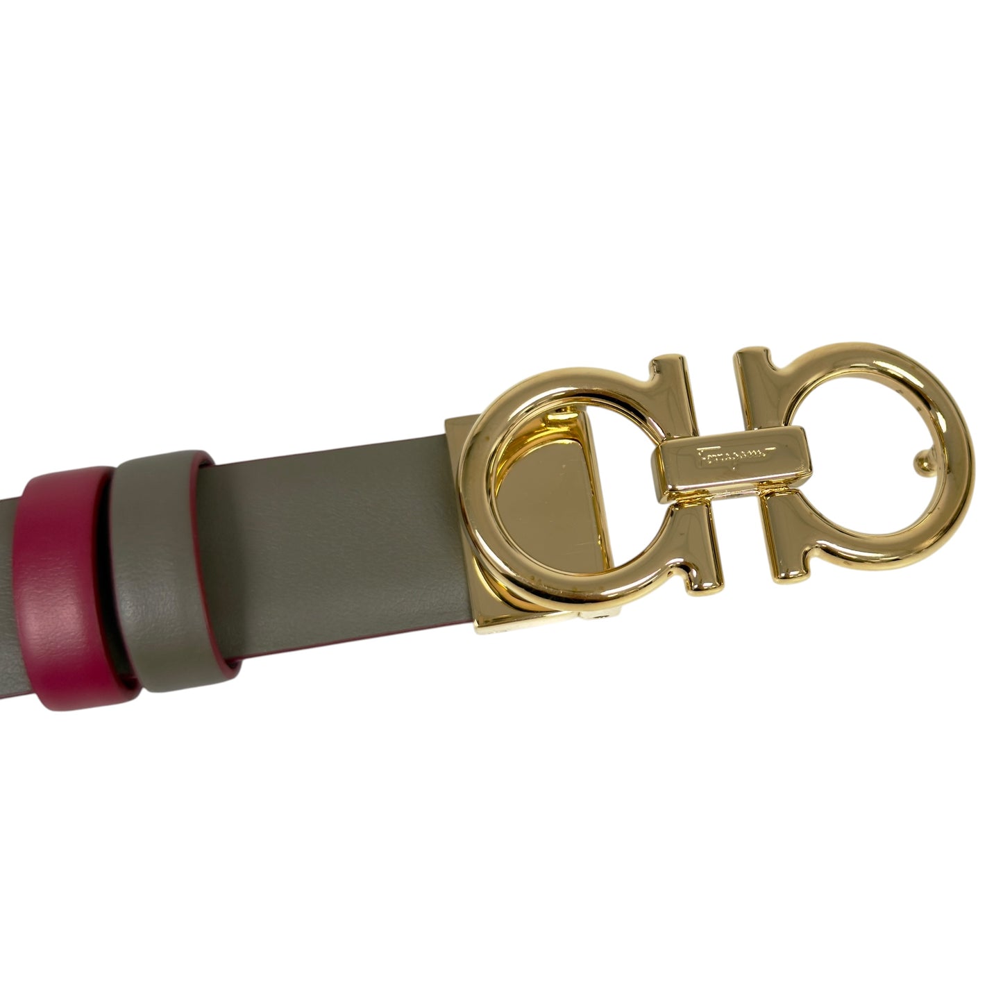 SALVATORE FERRAGAMO 雙面 腰帶 25mm