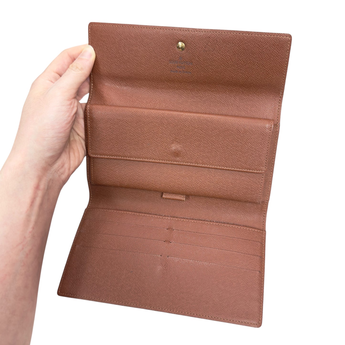 LOUIS VUITTON 老花 長銀包