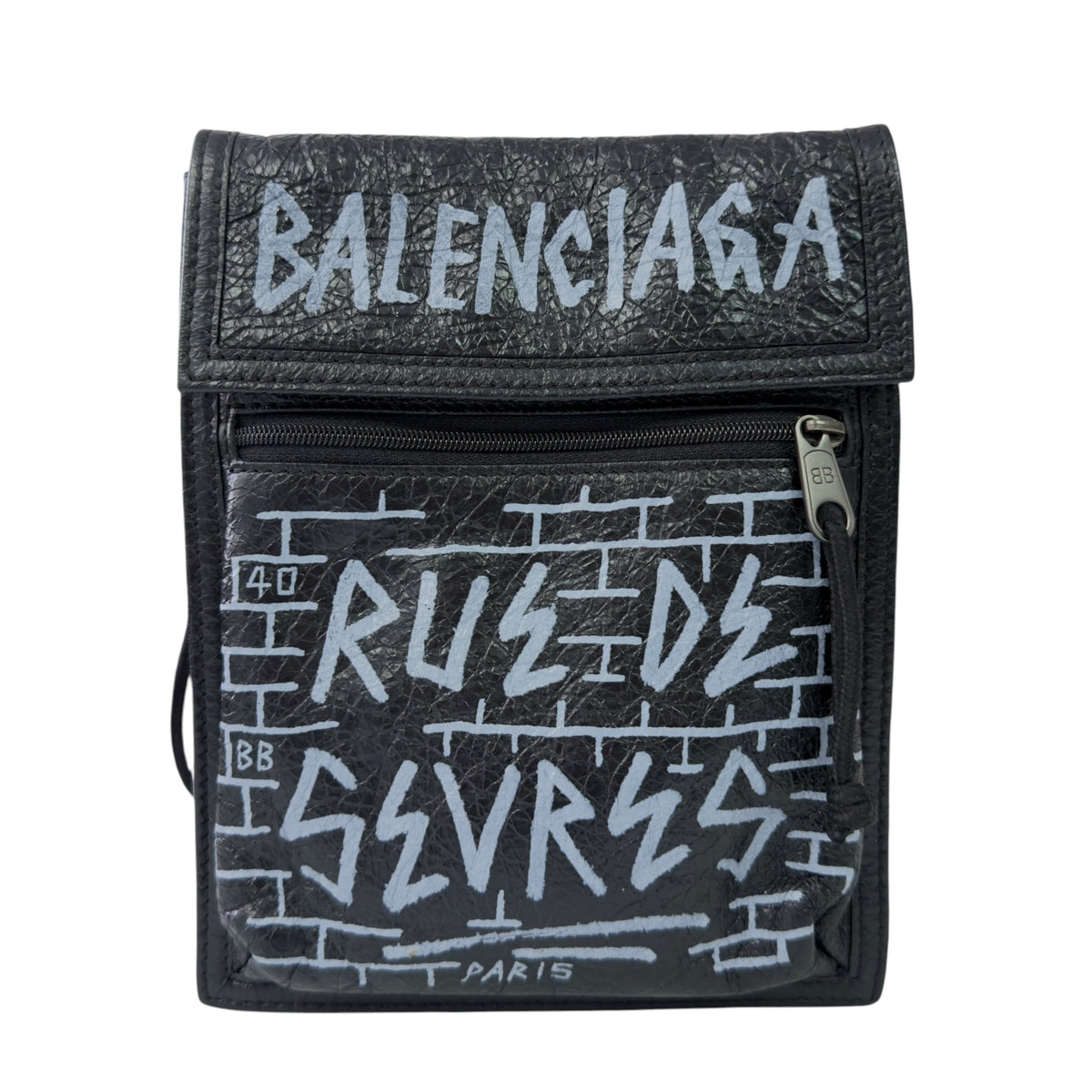BALENCIAGA Explorer 塗鴉 斜揹袋