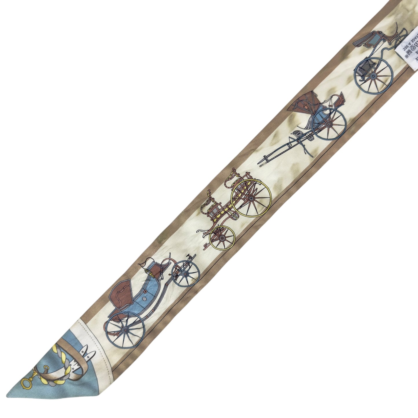 HERMES Les Voitures Nouvelles Twilly 新式座駕 幼絲巾