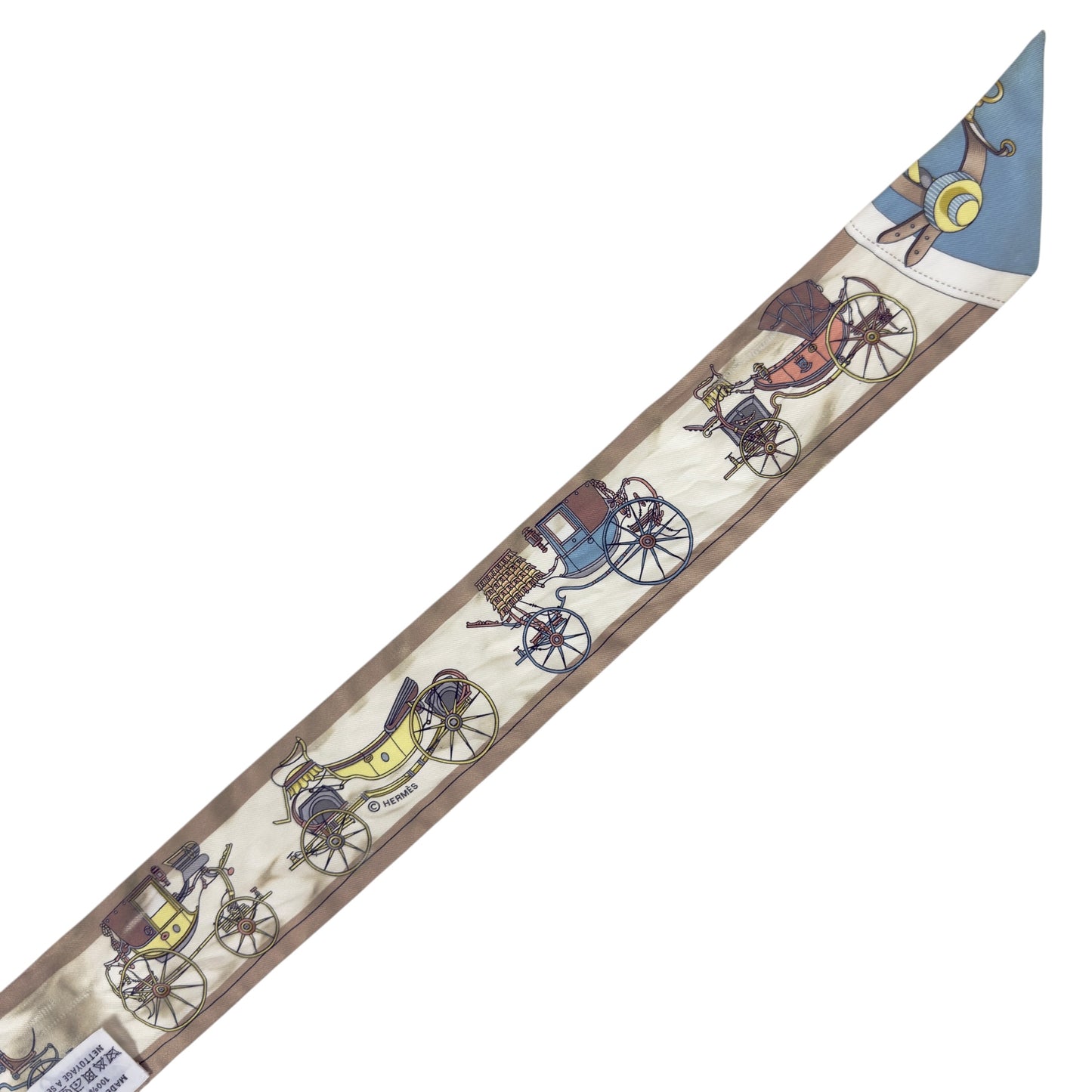 HERMES Les Voitures Nouvelles Twilly 新式座駕 幼絲巾