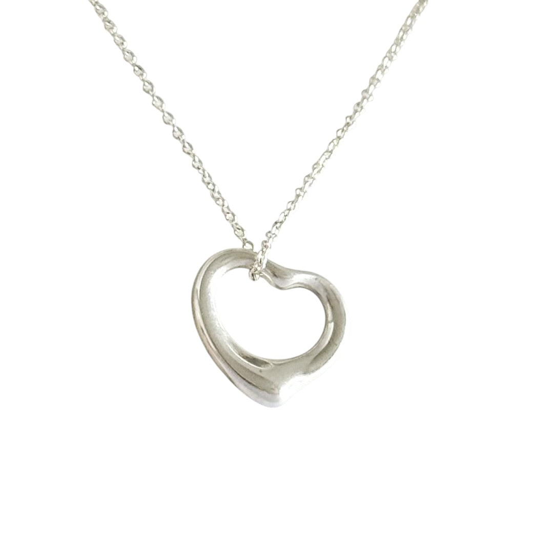 TIFFANY & CO. Open Heart 純銀 愛心💗 頸鏈