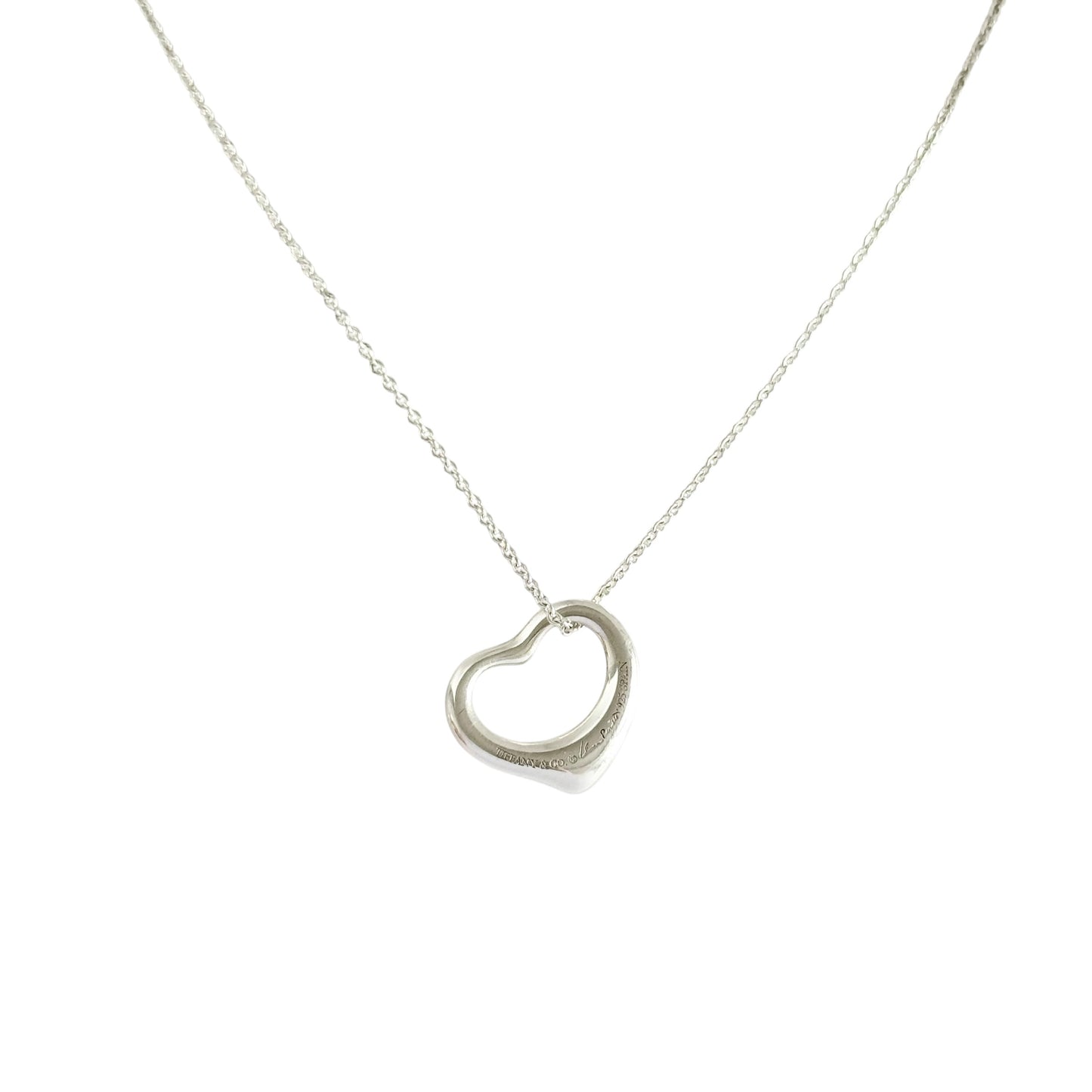 TIFFANY & CO. Open Heart 純銀 愛心💗 頸鏈