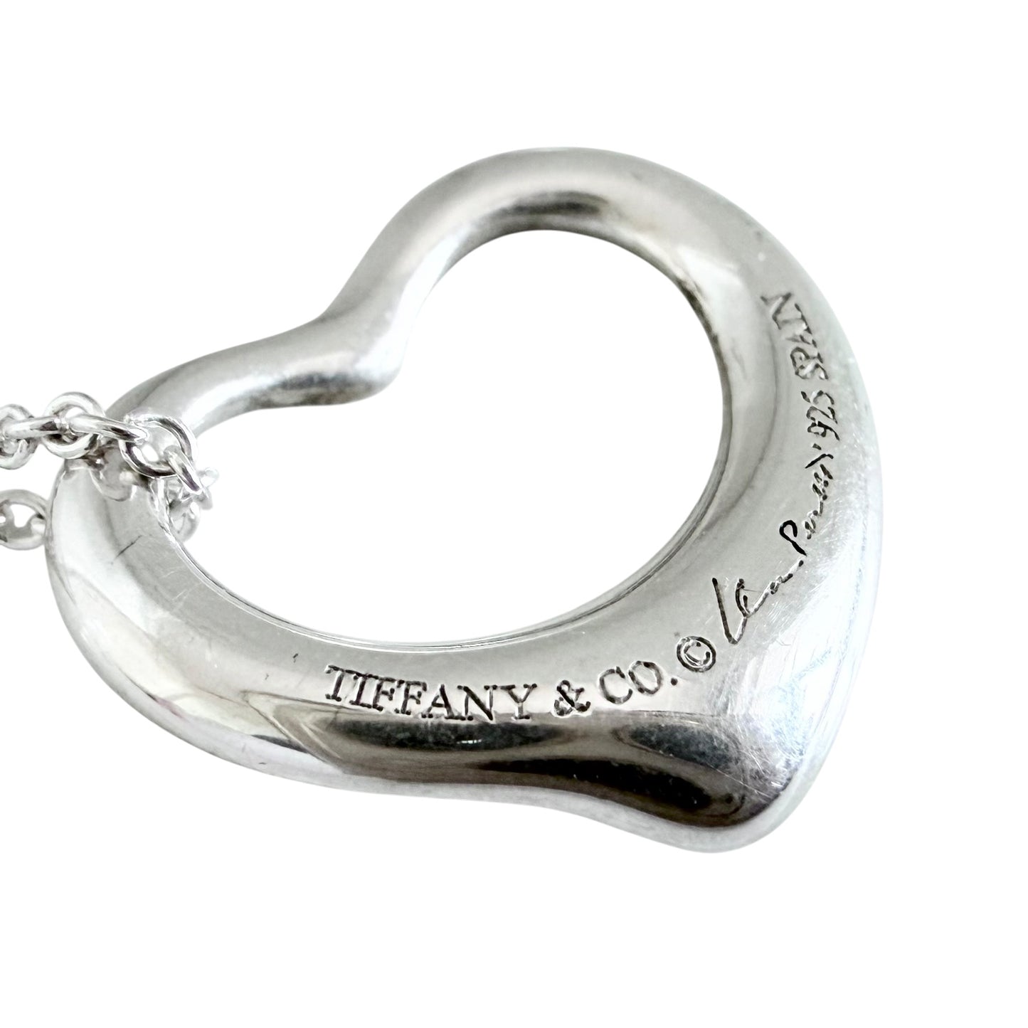 TIFFANY & CO. Open Heart 純銀 愛心💗 頸鏈