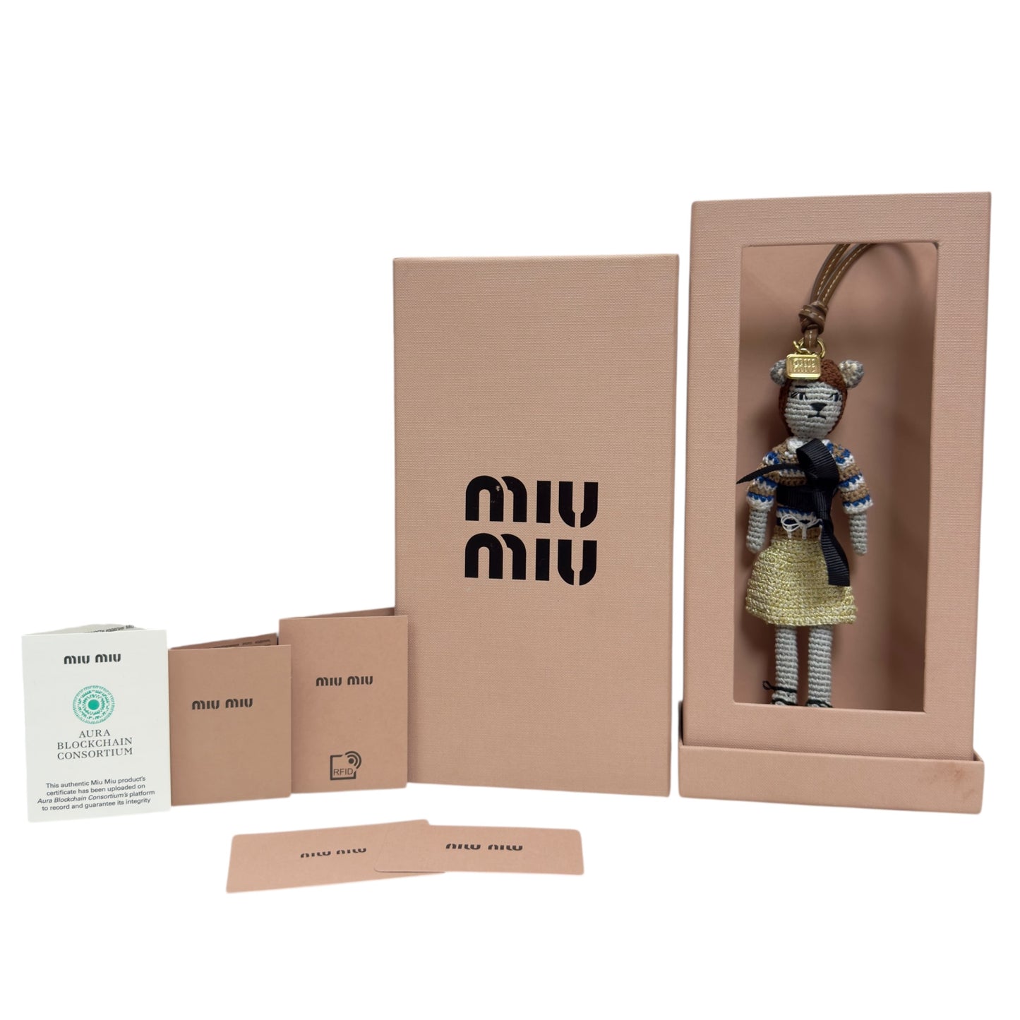 MIU MIU Technical yarn trick 公仔掛飾