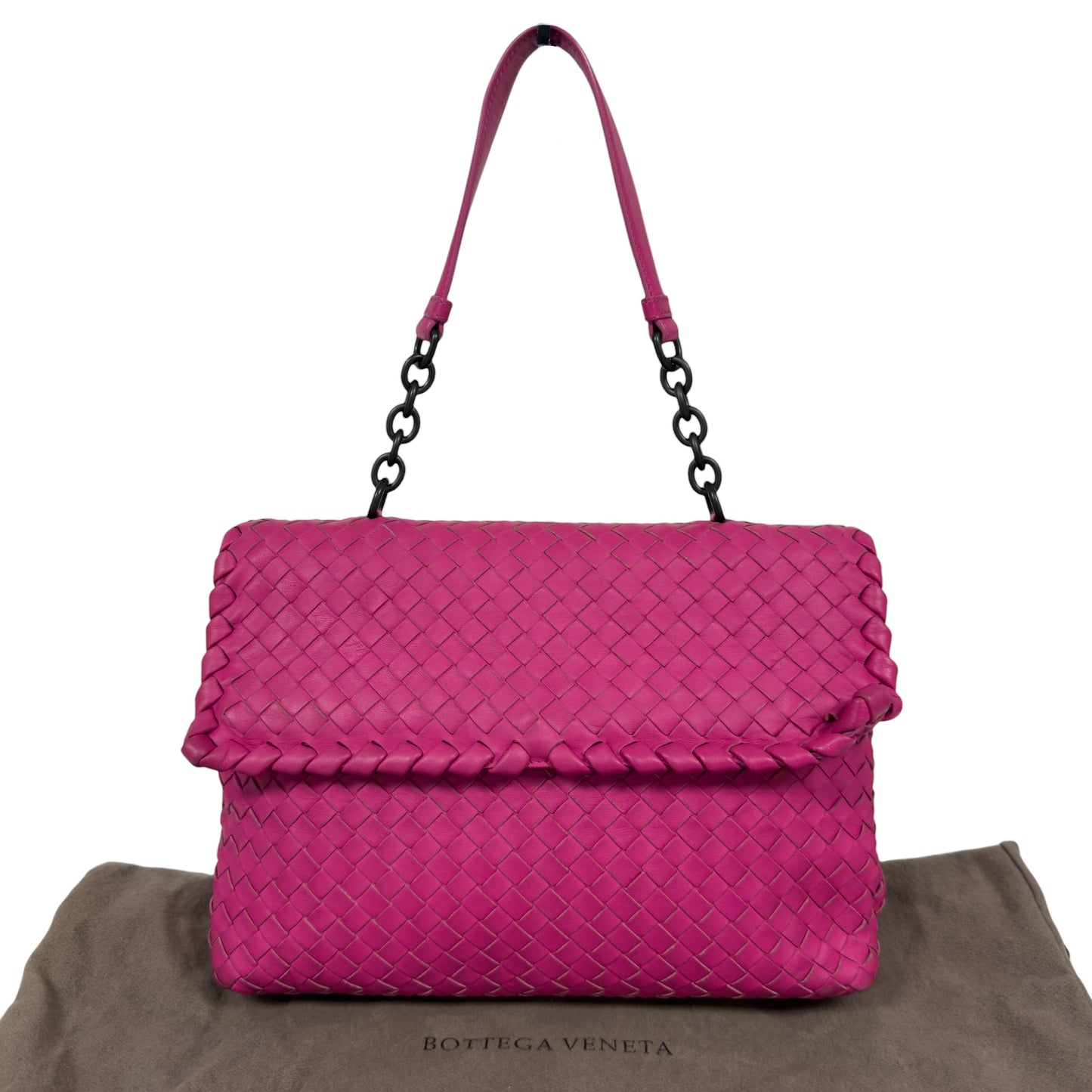 BOTTEGA VENETA 織皮 肩背包