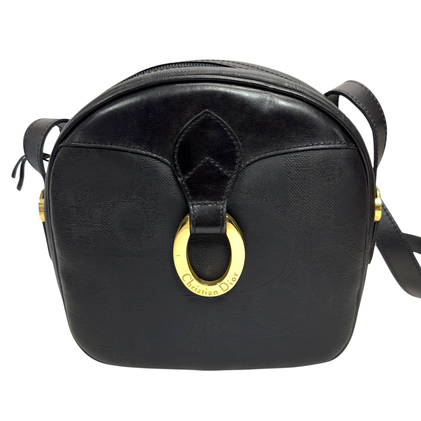 DIOR 中古 Oblique 老花 斜揹袋