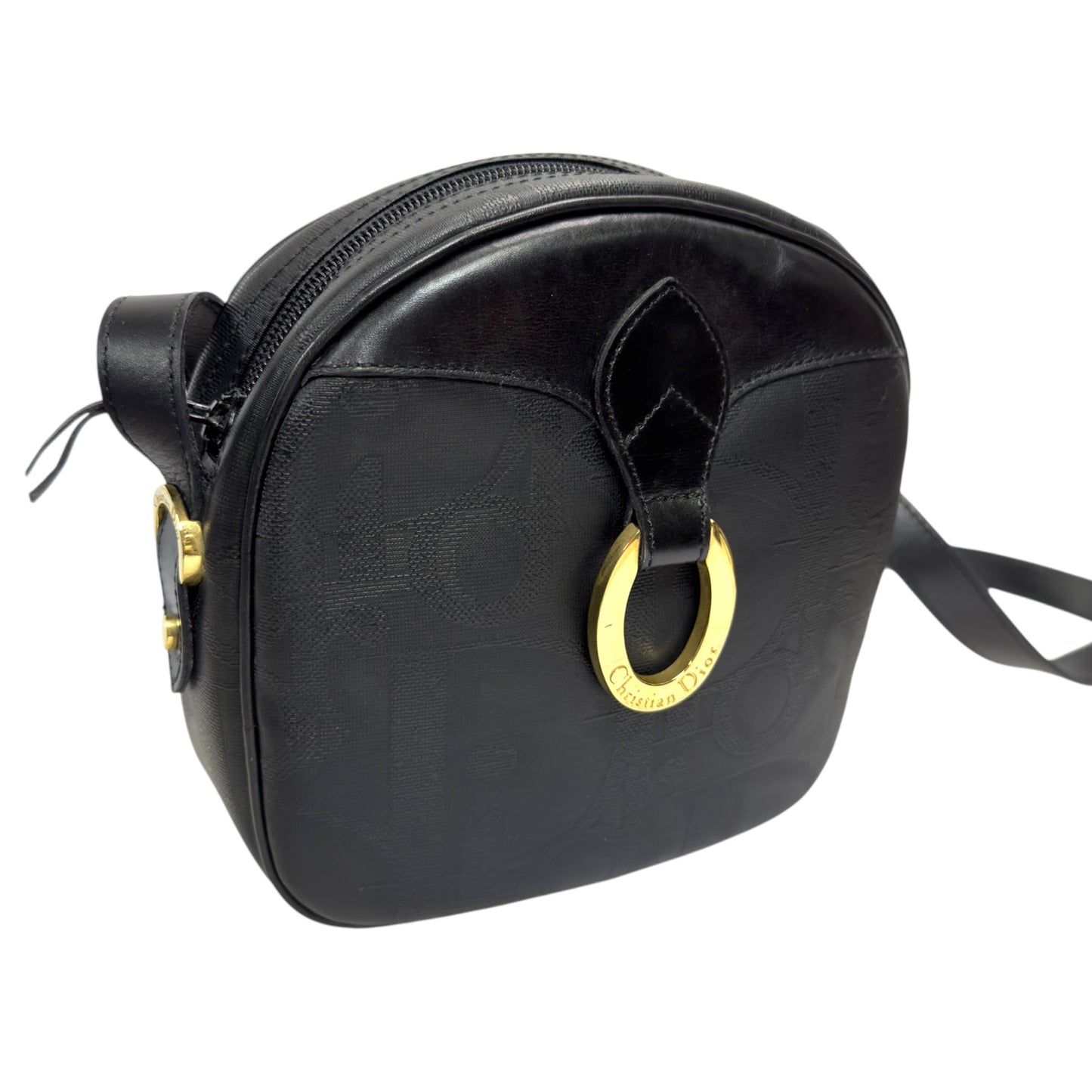 DIOR 中古 Oblique 老花 斜揹袋