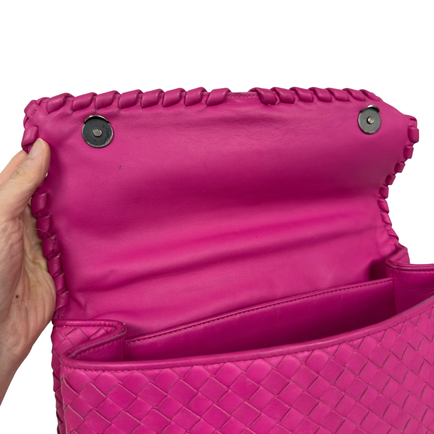 BOTTEGA VENETA 織皮 肩背包