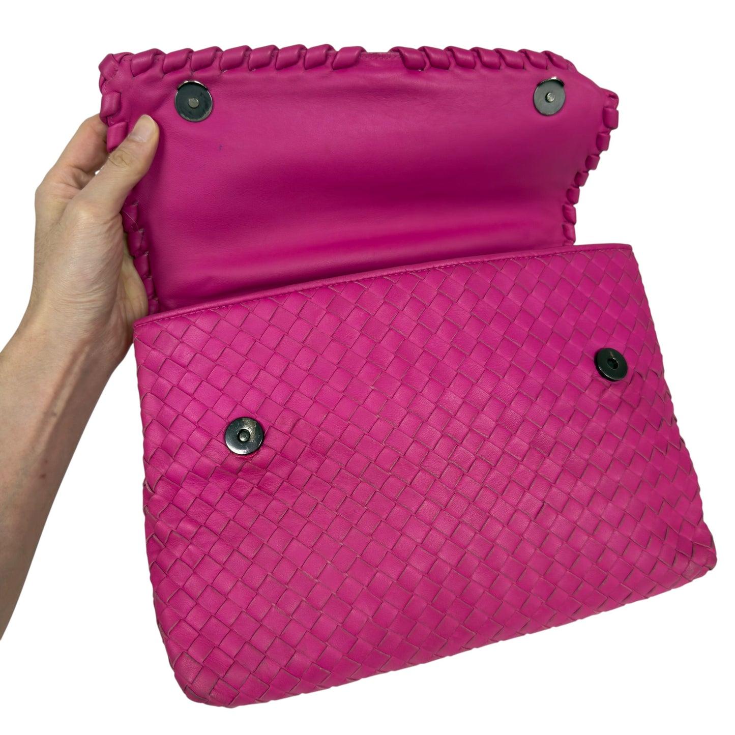 BOTTEGA VENETA 織皮 肩背包