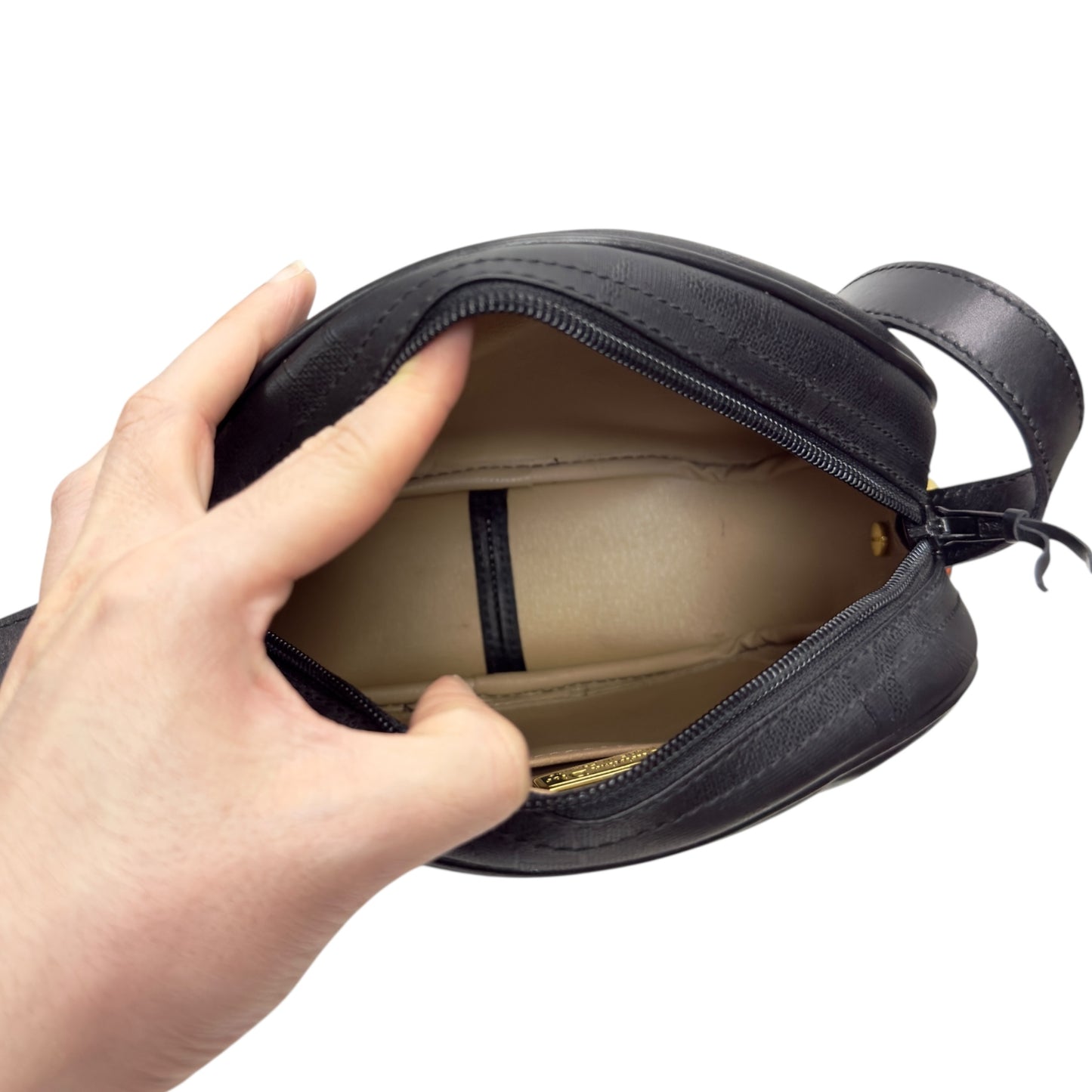 DIOR 中古 Oblique 老花 斜揹袋