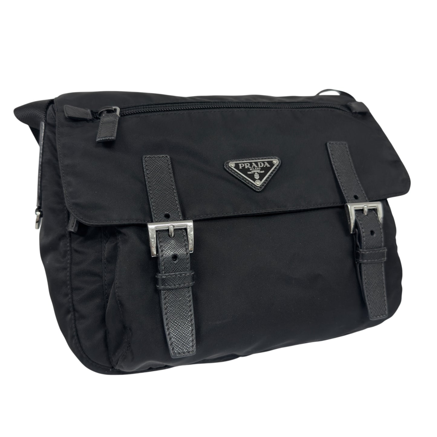 PRADA 三角標 斜揹袋