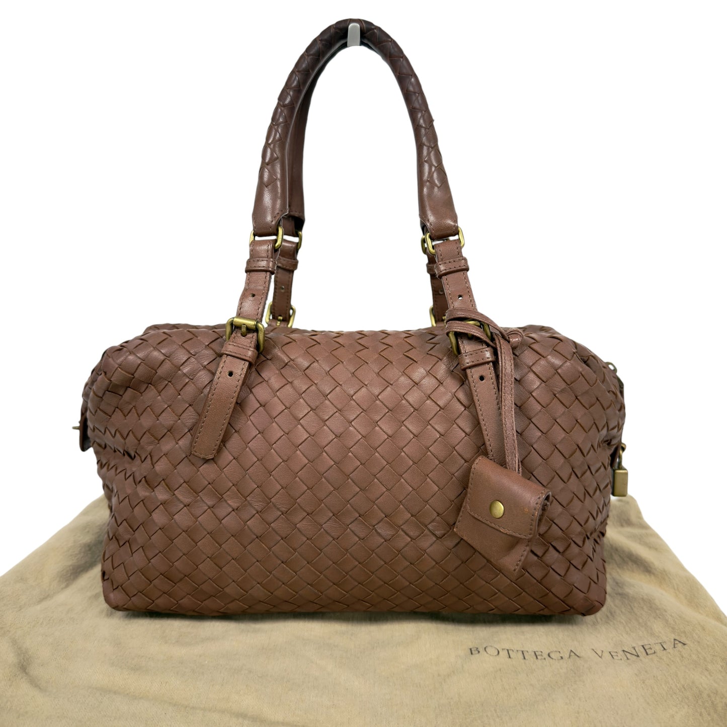 BOTTEGA VENETA 織皮 肩背包