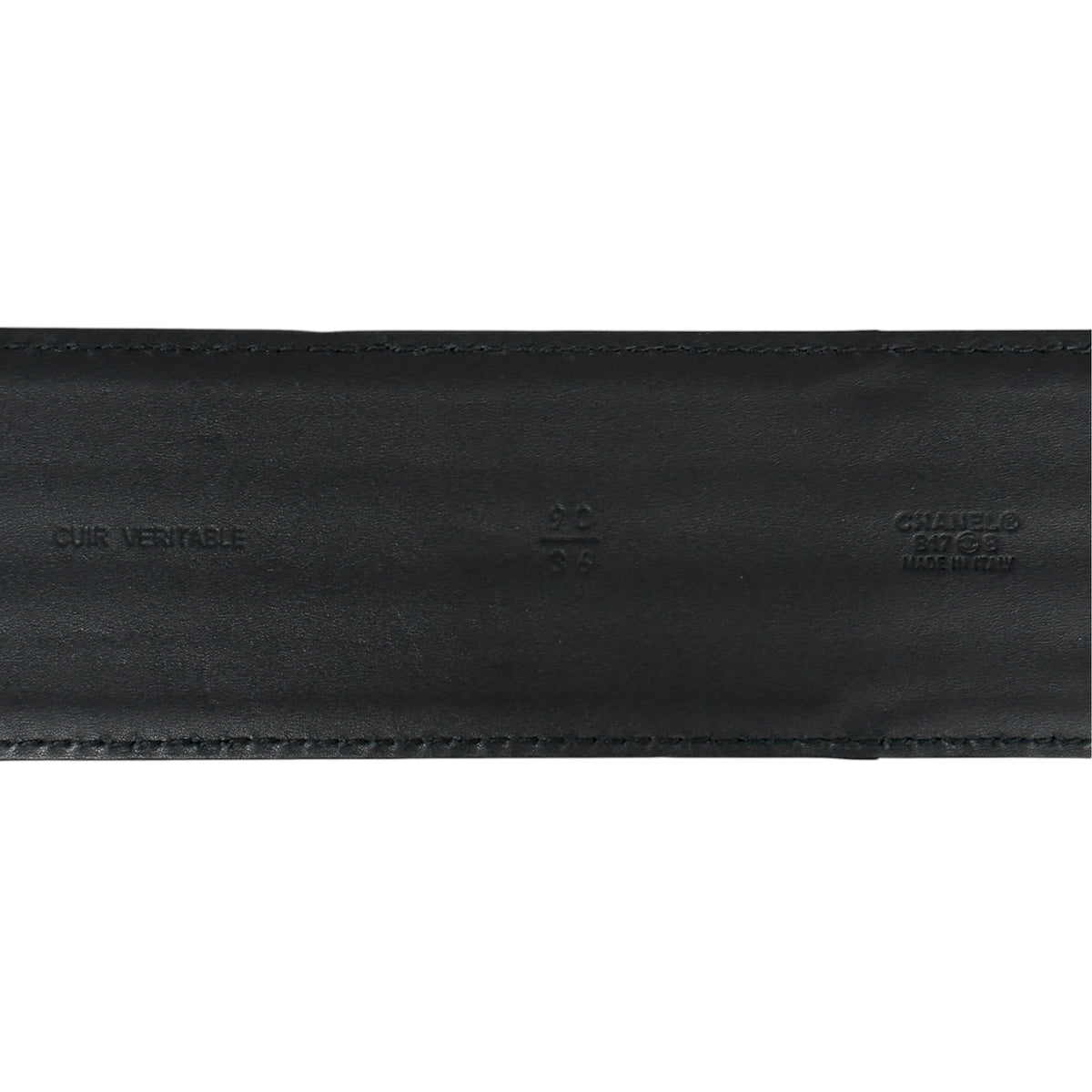 CHANEL CC 復刻玳瑁扣 腰帶 60mm