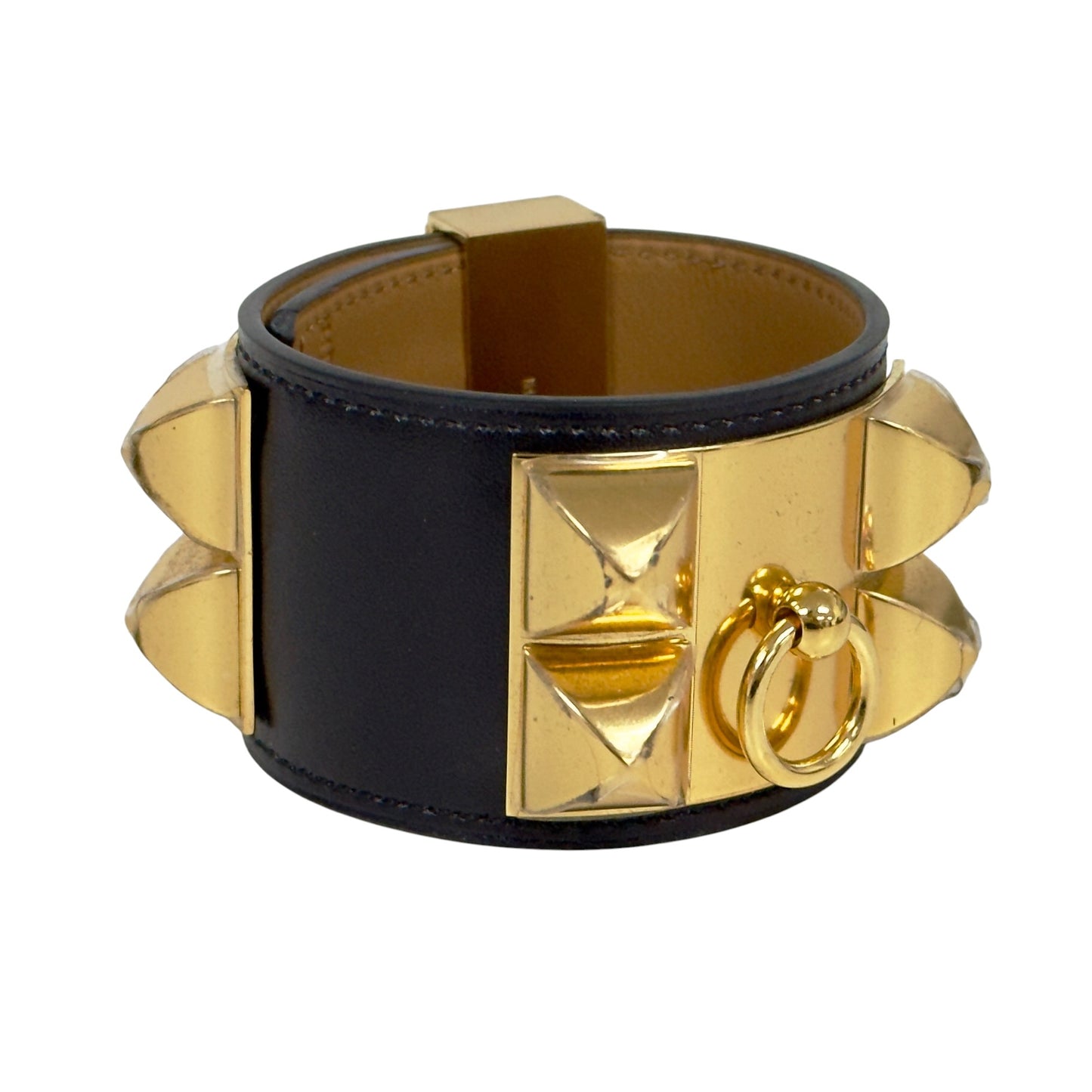 HERMES Collier de Chien 手環 框R刻