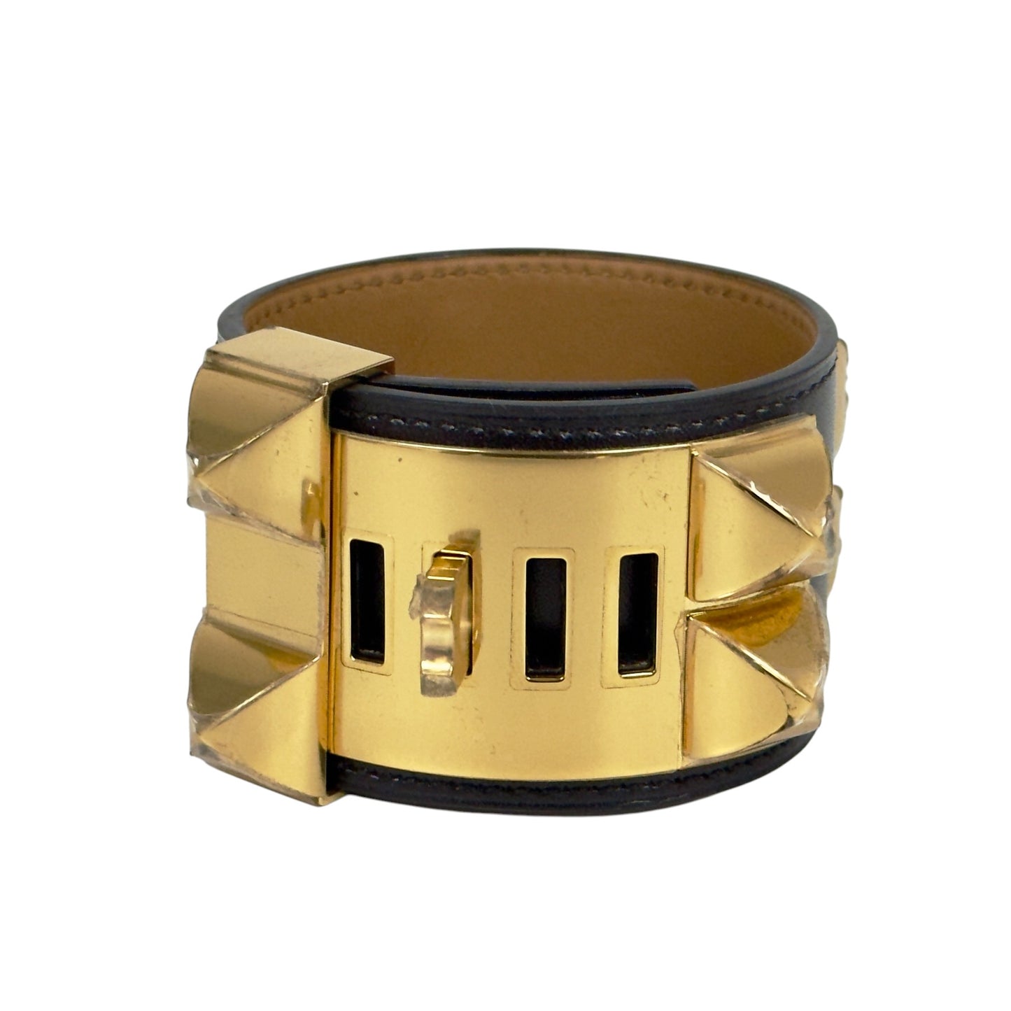 HERMES Collier de Chien 手環 框R刻