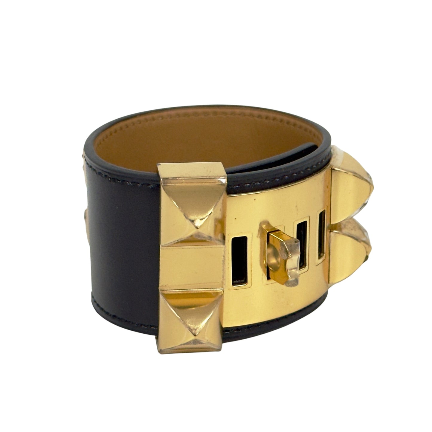 HERMES Collier de Chien 手環 框R刻