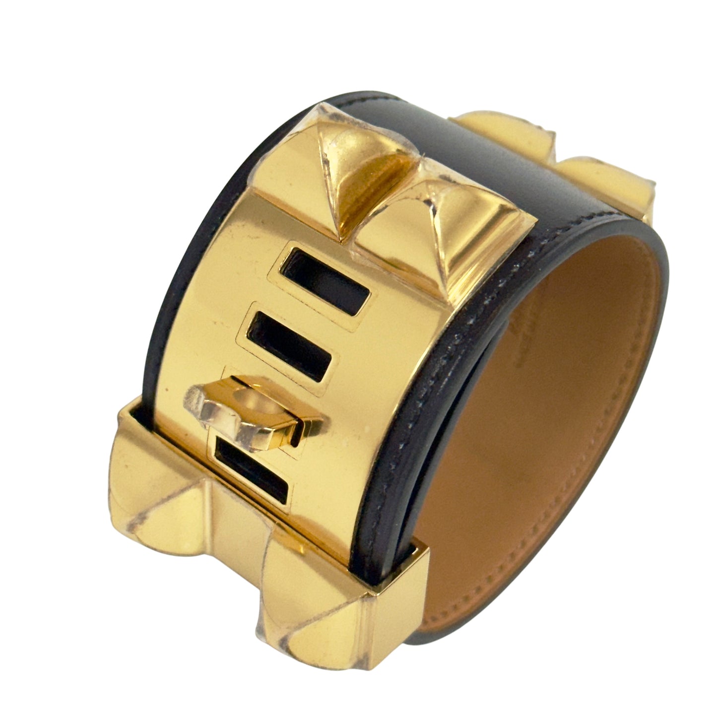 HERMES Collier de Chien 手環 框R刻