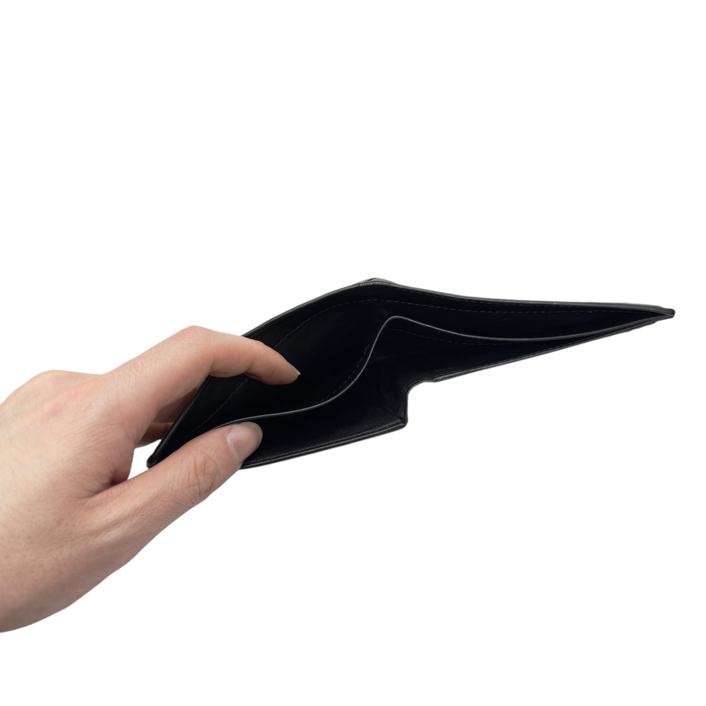 BOTTEGA VENETA 織皮 短銀包