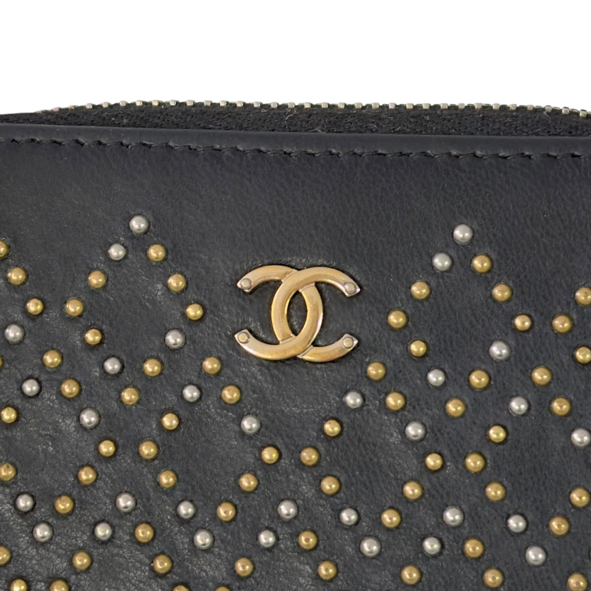 CHANEL CC 拉鏈卡包