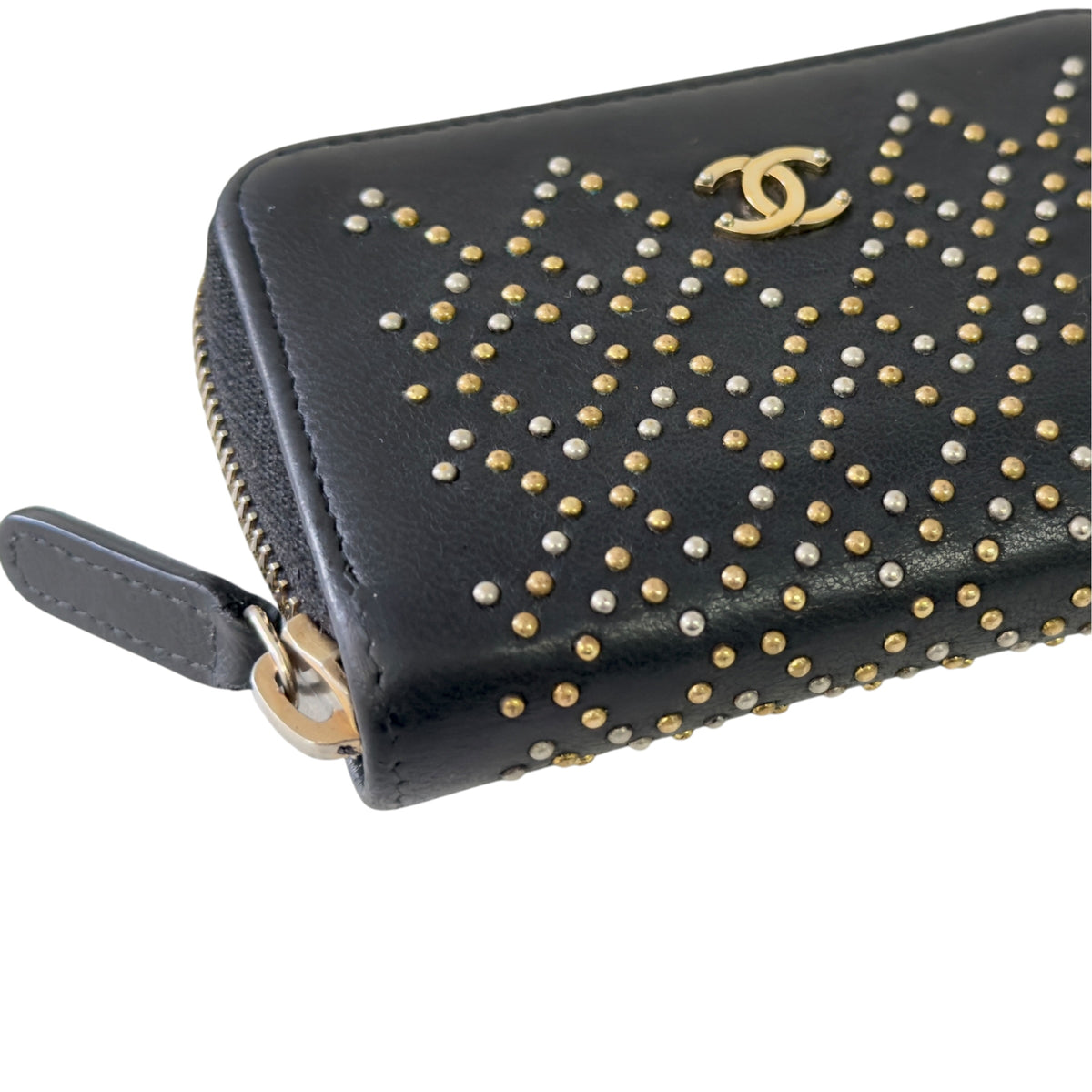 CHANEL CC 拉鏈卡包