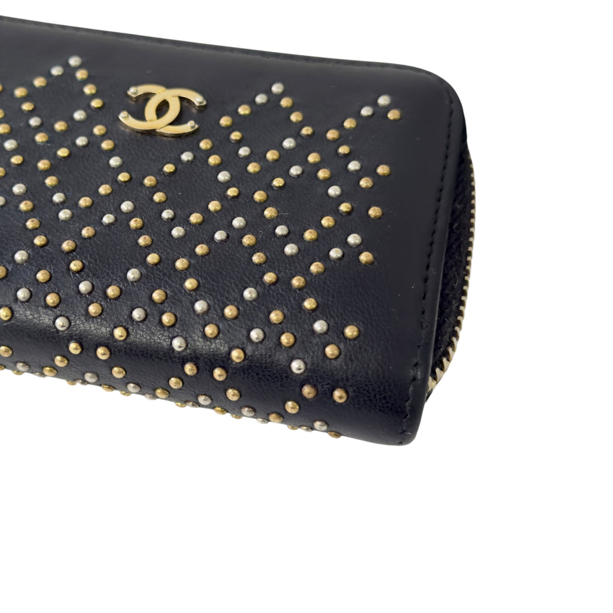 CHANEL CC 拉鏈卡包