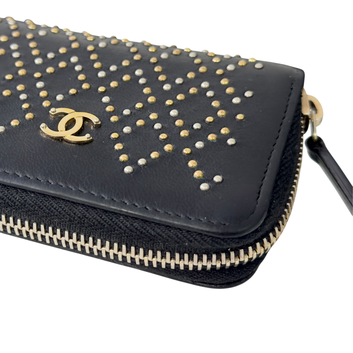 CHANEL CC 拉鏈卡包