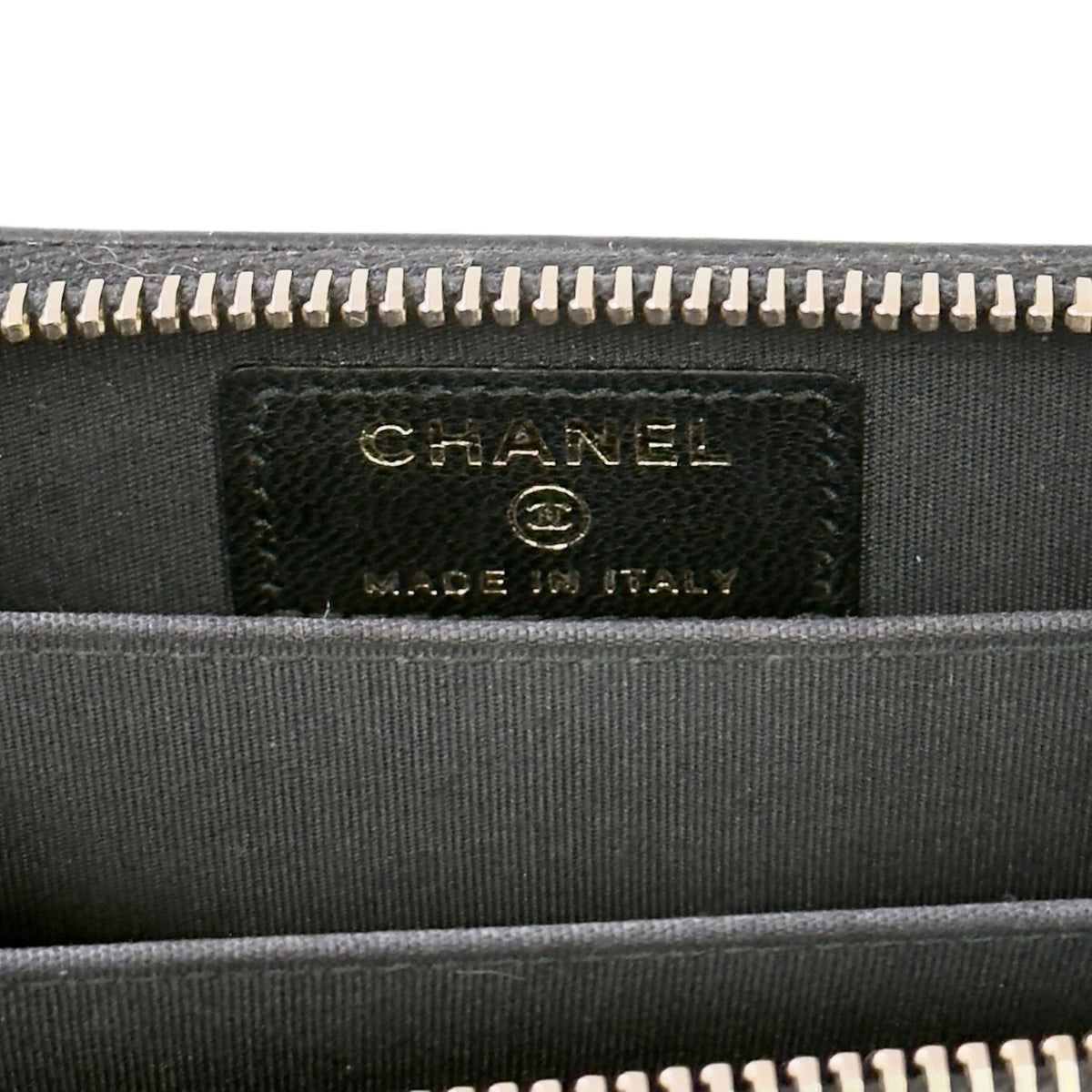 CHANEL CC 拉鏈卡包