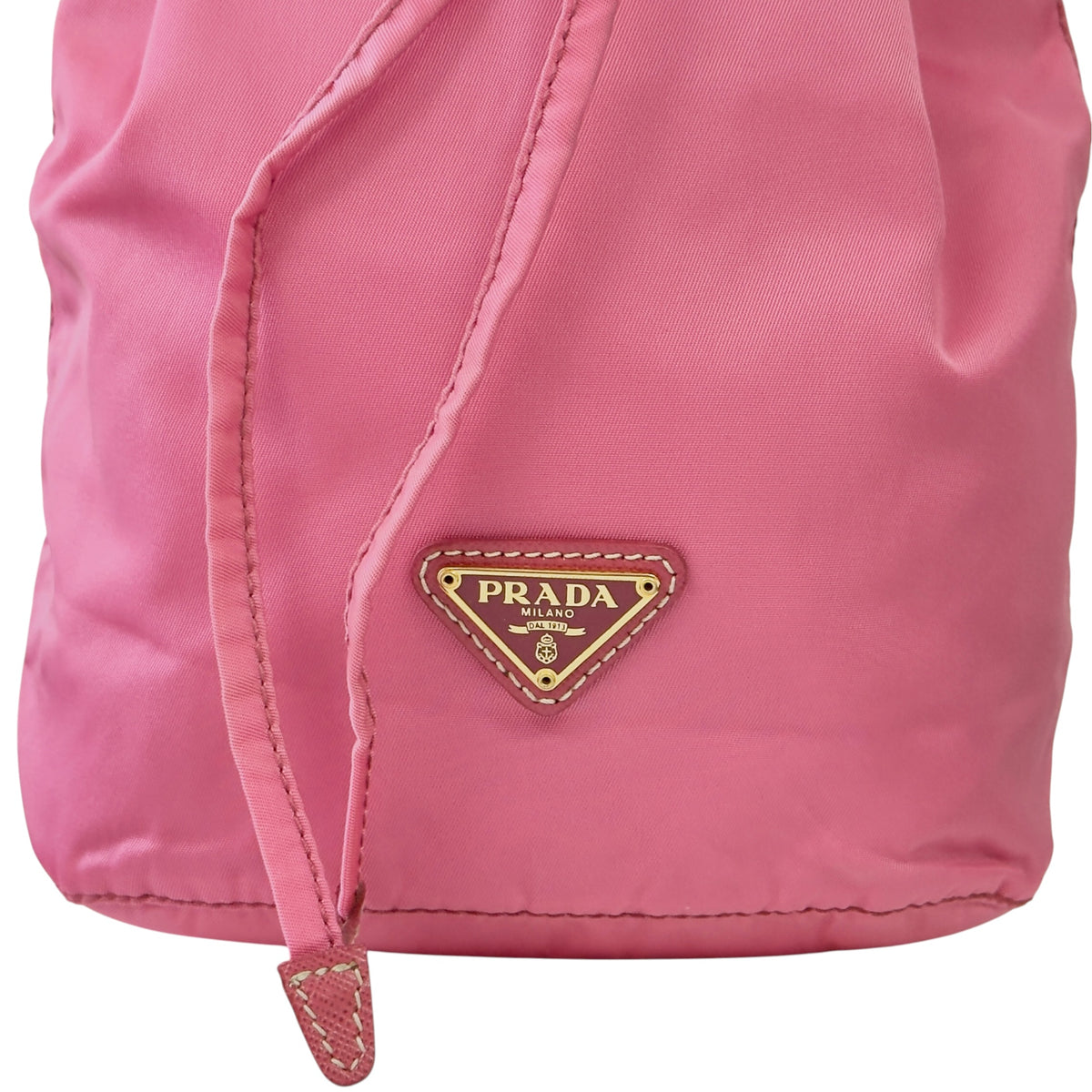 PRADA *自加鏈＞送無品牌長鏈* 三角標 索繩 斜揹袋
