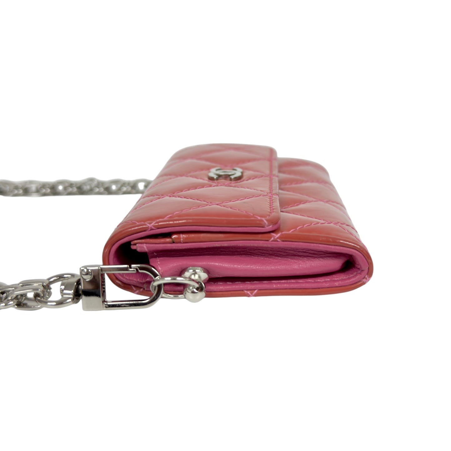 CHANEL *自加鏈＞送無品牌扣＋無品牌鏈帶* CC 小廢包