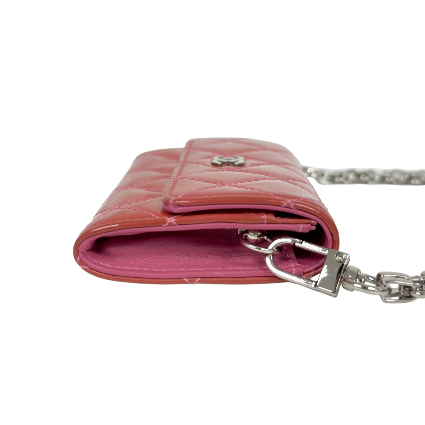 CHANEL *自加鏈＞送無品牌扣＋無品牌鏈帶* CC 小廢包