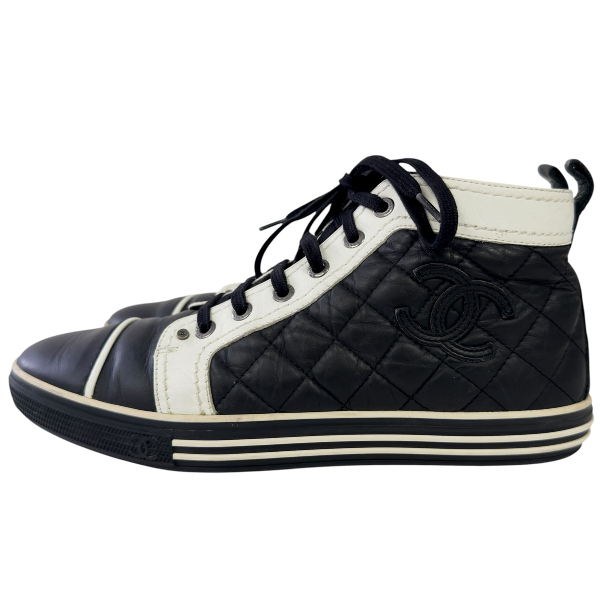 CHANEL CC 高筒 運動鞋