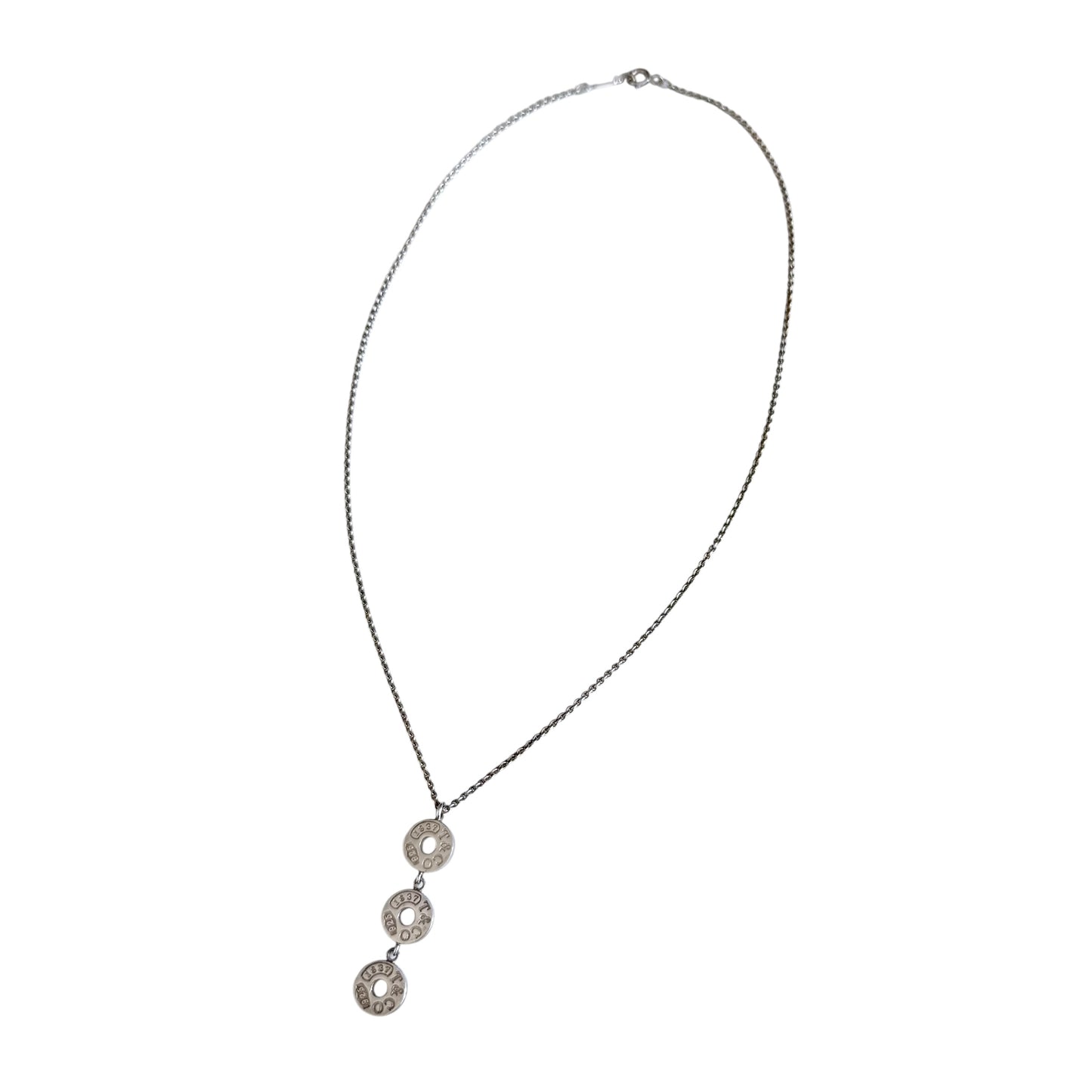 TIFFANY & CO. 1837 純銀 頸鏈