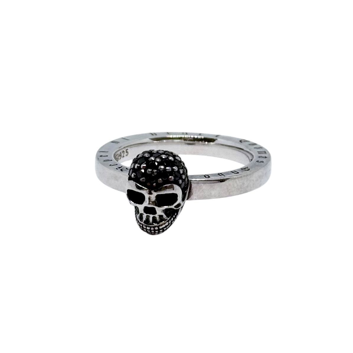 THOMAS SABO 黑水鑽 純銀 戒指
