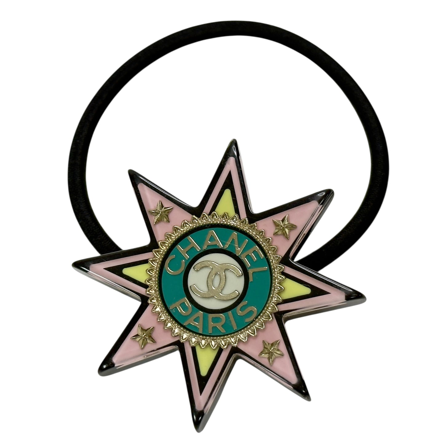 CHANEL CC 星星 彈性 束髮橡筋