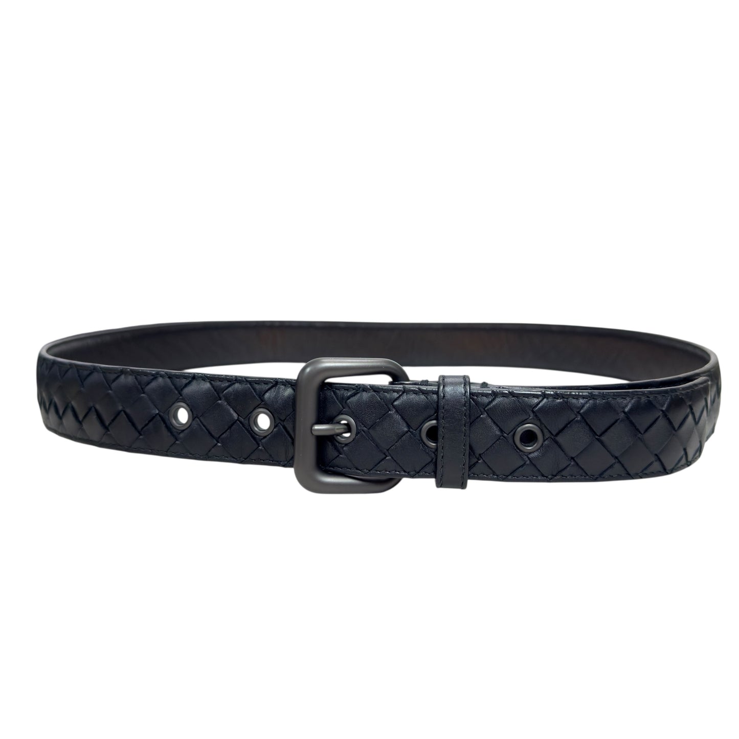 BOTTEGA VENETA 織皮 皮帶 30mm