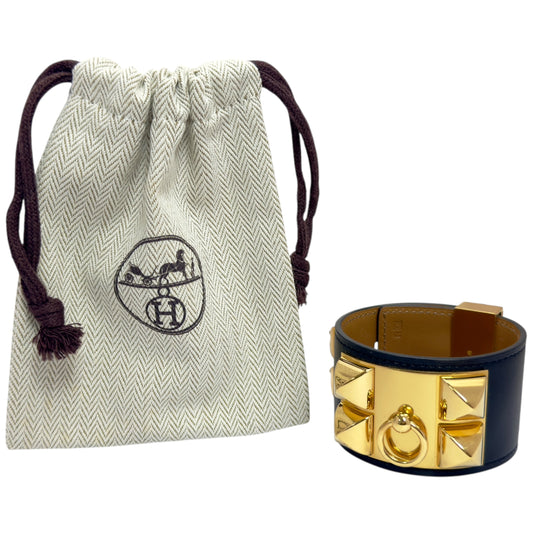 HERMES Collier de Chien 手環 框Q刻