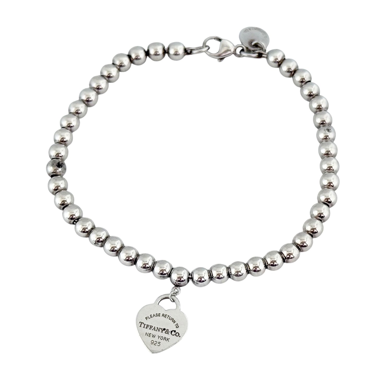 TIFFANY & CO. Return To Tiffany 純銀 愛心 手鏈