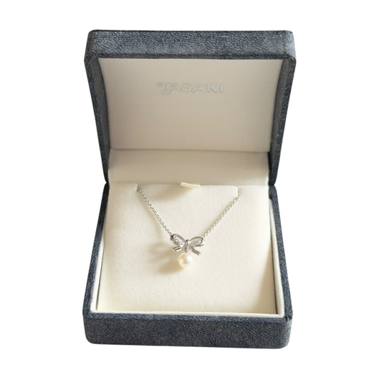 TASAKI 5mm 珍珠 蝴蝶結 頸鏈