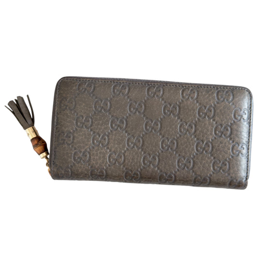 GUCCI bamboo 長銀包