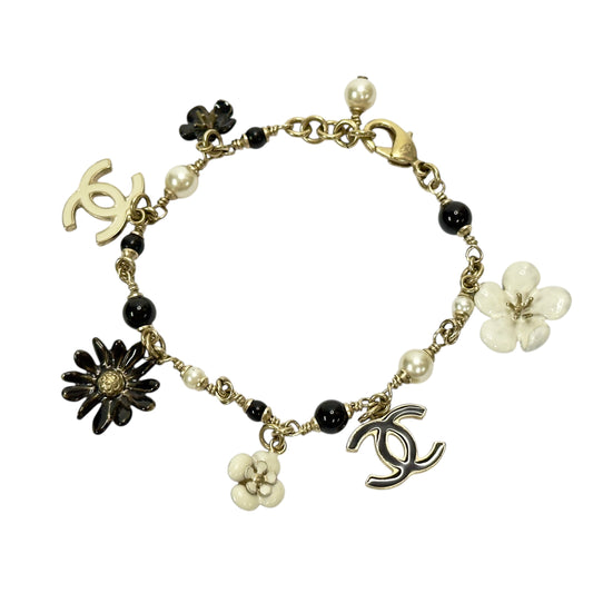 CHANEL CC 山茶花 掛飾 手鏈