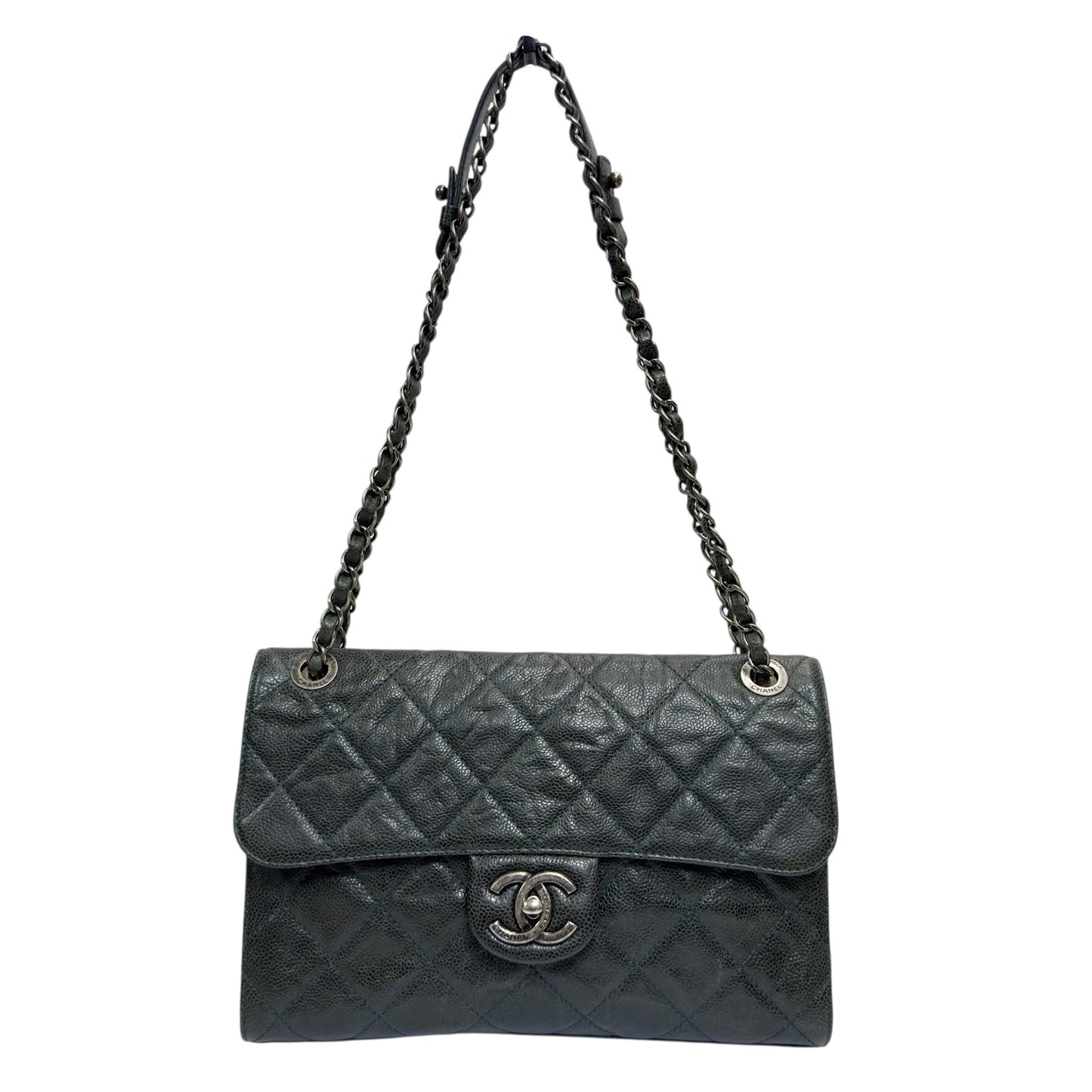 CHANEL 荔枝皮 肩背包